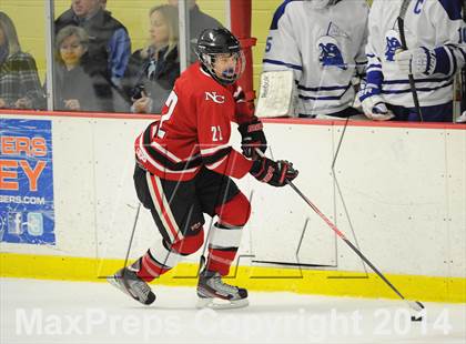Thumbnail 2 in New Canaan vs. Darien (FCIAC Final) photogallery.
