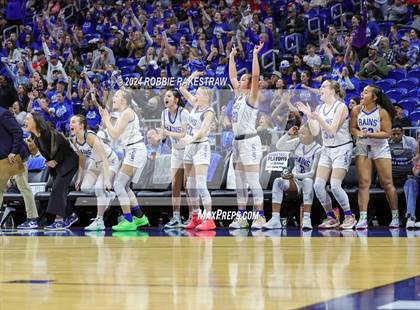Thumbnail 3 in Rains vs. Shallowater (UIL 3A Basketball Semifinal) photogallery.