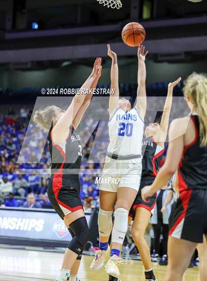 Thumbnail 3 in Rains vs. Shallowater (UIL 3A Basketball Semifinal) photogallery.