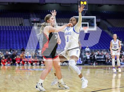 Thumbnail 3 in Rains vs. Shallowater (UIL 3A Basketball Semifinal) photogallery.