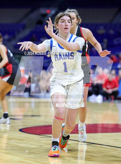 Thumbnail 2 in Rains vs. Shallowater (UIL 3A Basketball Semifinal) photogallery.