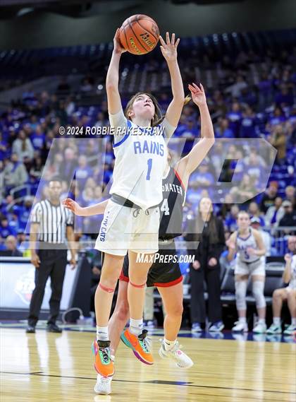 Thumbnail 1 in Rains vs. Shallowater (UIL 3A Basketball Semifinal) photogallery.