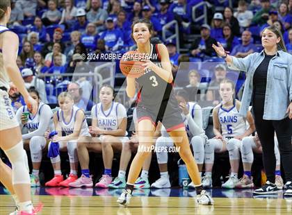 Thumbnail 1 in Rains vs. Shallowater (UIL 3A Basketball Semifinal) photogallery.