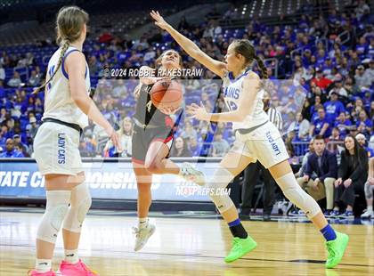 Thumbnail 2 in Rains vs. Shallowater (UIL 3A Basketball Semifinal) photogallery.