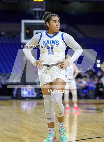 Thumbnail 3 in Rains vs. Shallowater (UIL 3A Basketball Semifinal) photogallery.