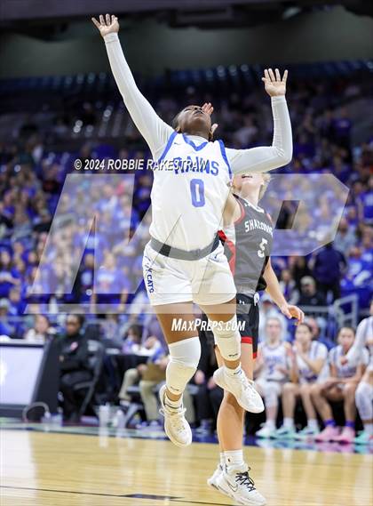 Thumbnail 2 in Rains vs. Shallowater (UIL 3A Basketball Semifinal) photogallery.