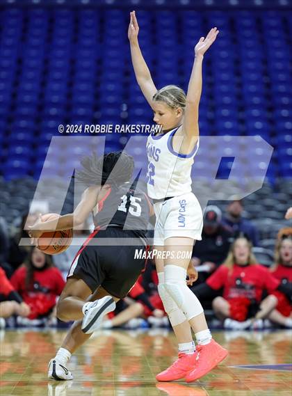 Thumbnail 3 in Rains vs. Shallowater (UIL 3A Basketball Semifinal) photogallery.