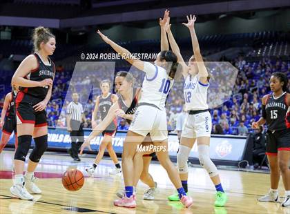 Thumbnail 3 in Rains vs. Shallowater (UIL 3A Basketball Semifinal) photogallery.