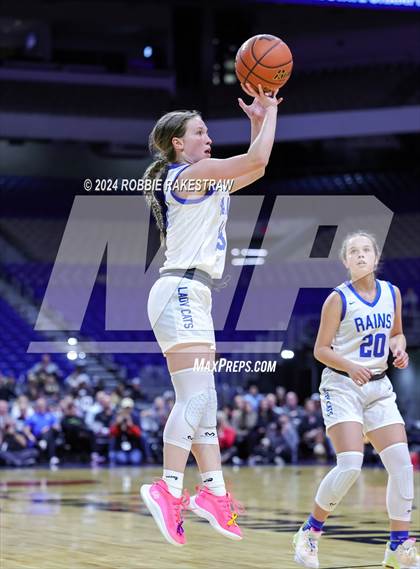 Thumbnail 2 in Rains vs. Shallowater (UIL 3A Basketball Semifinal) photogallery.