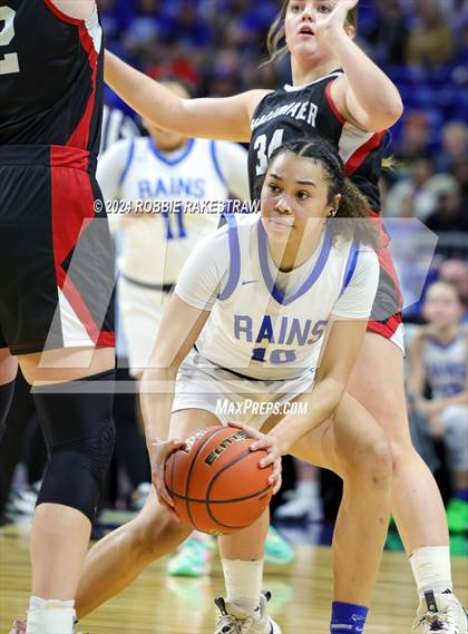 Thumbnail 2 in Rains vs. Shallowater (UIL 3A Basketball Semifinal) photogallery.