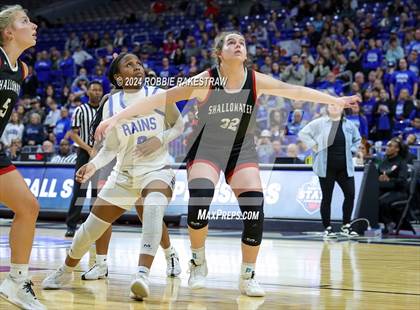 Thumbnail 1 in Rains vs. Shallowater (UIL 3A Basketball Semifinal) photogallery.