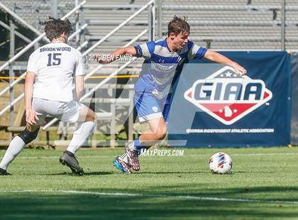 Thumbnail 2 in Westminster Schools of Augusta vs. Brookwood (GIAA Class AAA Championship) photogallery.