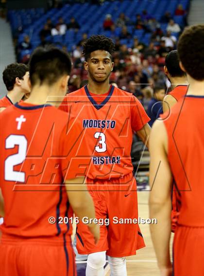 Thumbnail 2 in Folsom vs Modesto Christian (CIF SJS D1 Final) photogallery.