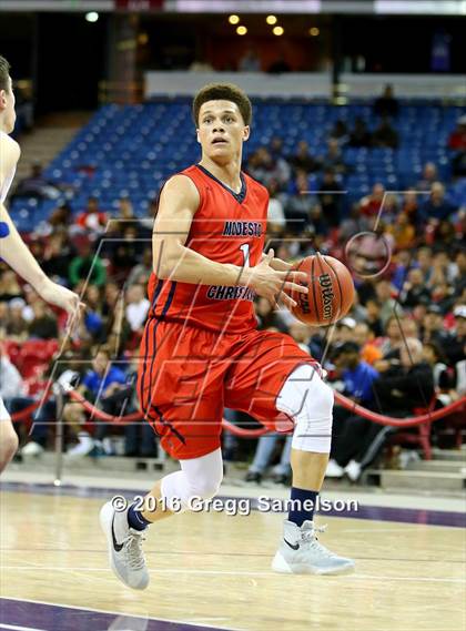 Thumbnail 2 in Folsom vs Modesto Christian (CIF SJS D1 Final) photogallery.