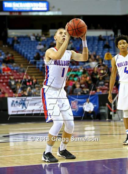 Thumbnail 3 in Folsom vs Modesto Christian (CIF SJS D1 Final) photogallery.