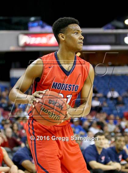 Thumbnail 2 in Folsom vs Modesto Christian (CIF SJS D1 Final) photogallery.
