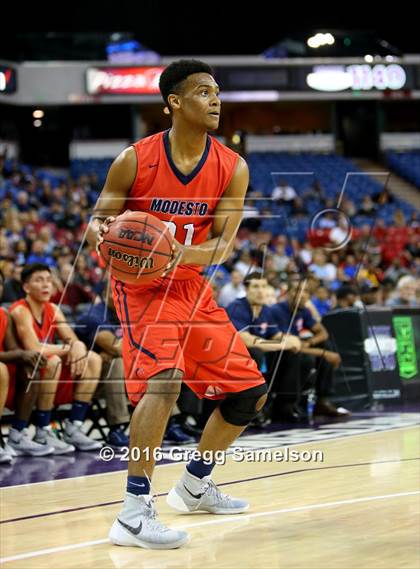 Thumbnail 1 in Folsom vs Modesto Christian (CIF SJS D1 Final) photogallery.