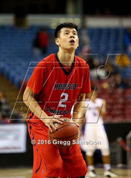 Thumbnail 1 in Folsom vs Modesto Christian (CIF SJS D1 Final) photogallery.