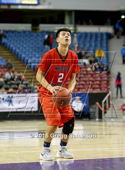 Thumbnail 1 in Folsom vs Modesto Christian (CIF SJS D1 Final) photogallery.