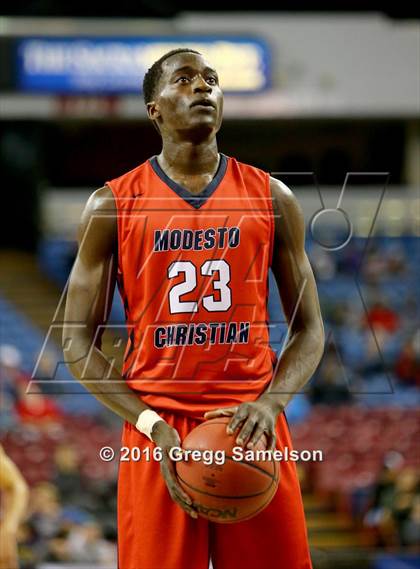 Thumbnail 3 in Folsom vs Modesto Christian (CIF SJS D1 Final) photogallery.