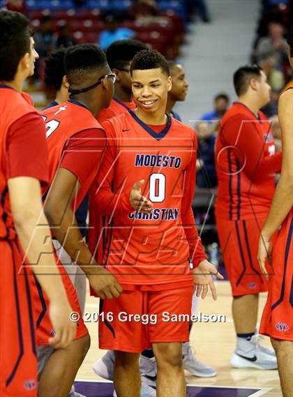 Thumbnail 2 in Folsom vs Modesto Christian (CIF SJS D1 Final) photogallery.