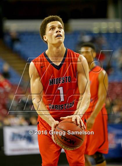 Thumbnail 3 in Folsom vs Modesto Christian (CIF SJS D1 Final) photogallery.