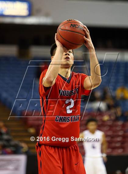 Thumbnail 2 in Folsom vs Modesto Christian (CIF SJS D1 Final) photogallery.