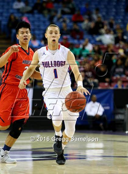 Thumbnail 2 in Folsom vs Modesto Christian (CIF SJS D1 Final) photogallery.