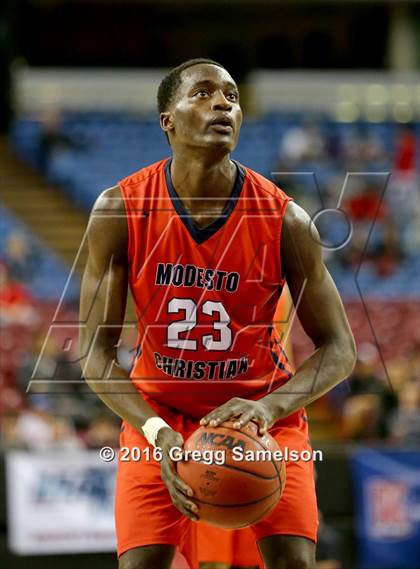 Thumbnail 3 in Folsom vs Modesto Christian (CIF SJS D1 Final) photogallery.