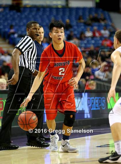 Thumbnail 1 in Folsom vs Modesto Christian (CIF SJS D1 Final) photogallery.