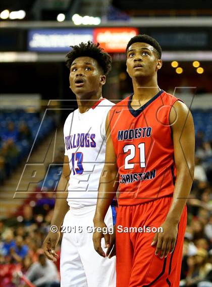 Thumbnail 1 in Folsom vs Modesto Christian (CIF SJS D1 Final) photogallery.