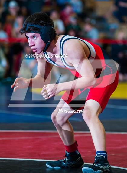 Thumbnail 3 in CIF North Coast Section Masters Wrestling Championships (Friday Matches) photogallery.