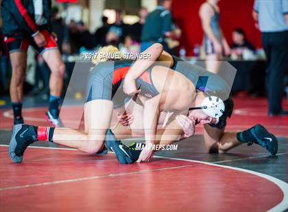 Thumbnail 2 in CIF North Coast Section Masters Wrestling Championships (Friday Matches) photogallery.