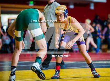 Thumbnail 3 in CIF North Coast Section Masters Wrestling Championships (Friday Matches) photogallery.