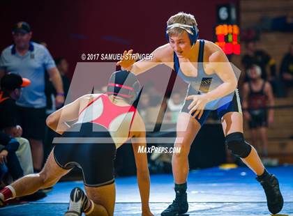 Thumbnail 3 in CIF North Coast Section Masters Wrestling Championships (Friday Matches) photogallery.