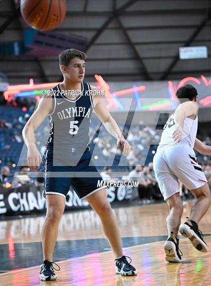 Thumbnail 2 in Olympia vs. Union (WIAA 4A Round 4 State Playoff)  photogallery.