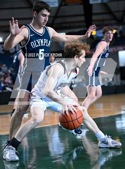Thumbnail 3 in Olympia vs. Union (WIAA 4A Round 4 State Playoff)  photogallery.