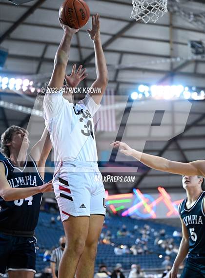 Thumbnail 3 in Olympia vs. Union (WIAA 4A Round 4 State Playoff)  photogallery.