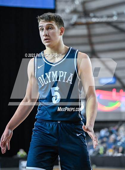Thumbnail 3 in Olympia vs. Union (WIAA 4A Round 4 State Playoff)  photogallery.