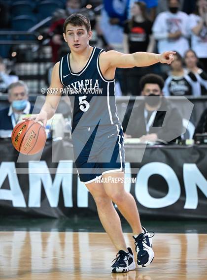 Thumbnail 3 in Olympia vs. Union (WIAA 4A Round 4 State Playoff)  photogallery.