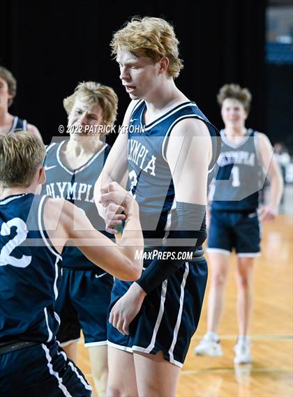 Thumbnail 3 in Olympia vs. Union (WIAA 4A Round 4 State Playoff)  photogallery.
