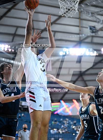 Thumbnail 1 in Olympia vs. Union (WIAA 4A Round 4 State Playoff)  photogallery.