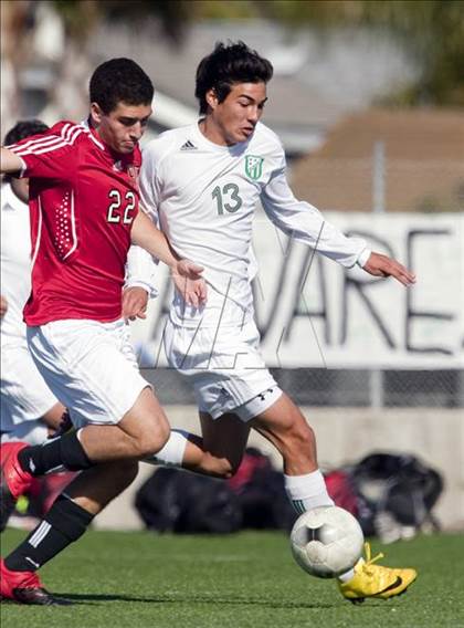 Thumbnail 1 in Harvard-Westlake @ Edison (CIF SS Playoffs) photogallery.