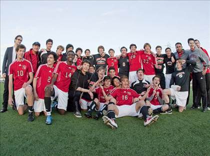 Thumbnail 3 in Harvard-Westlake @ Edison (CIF SS Playoffs) photogallery.
