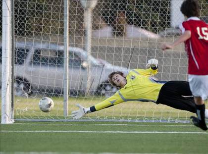 Thumbnail 1 in Harvard-Westlake @ Edison (CIF SS Playoffs) photogallery.