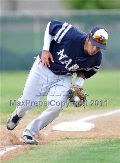 Thumbnail 1 in Napa @ Franklin (CIF SJS Playoffs)  photogallery.