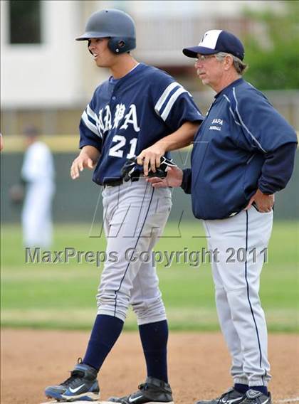 Thumbnail 1 in Napa @ Franklin (CIF SJS Playoffs)  photogallery.