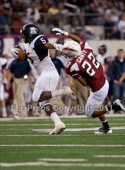 Thumbnail 2 in Allen vs. Keller Central (5A Division 1 Region 1 Bi-District) photogallery.