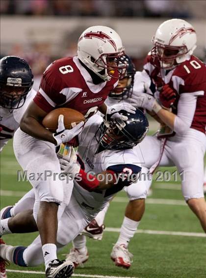 Thumbnail 2 in Allen vs. Keller Central (5A Division 1 Region 1 Bi-District) photogallery.