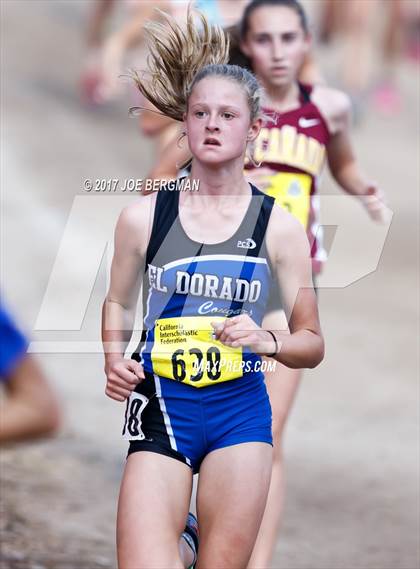 Thumbnail 2 in CIF State Cross Country Championships (Girls D4 Race) photogallery.